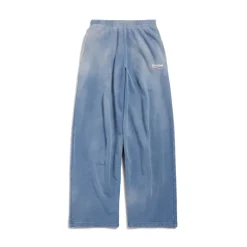 Men's Political Campaign Baggy Sweatpants in Faded Blue/white/red
