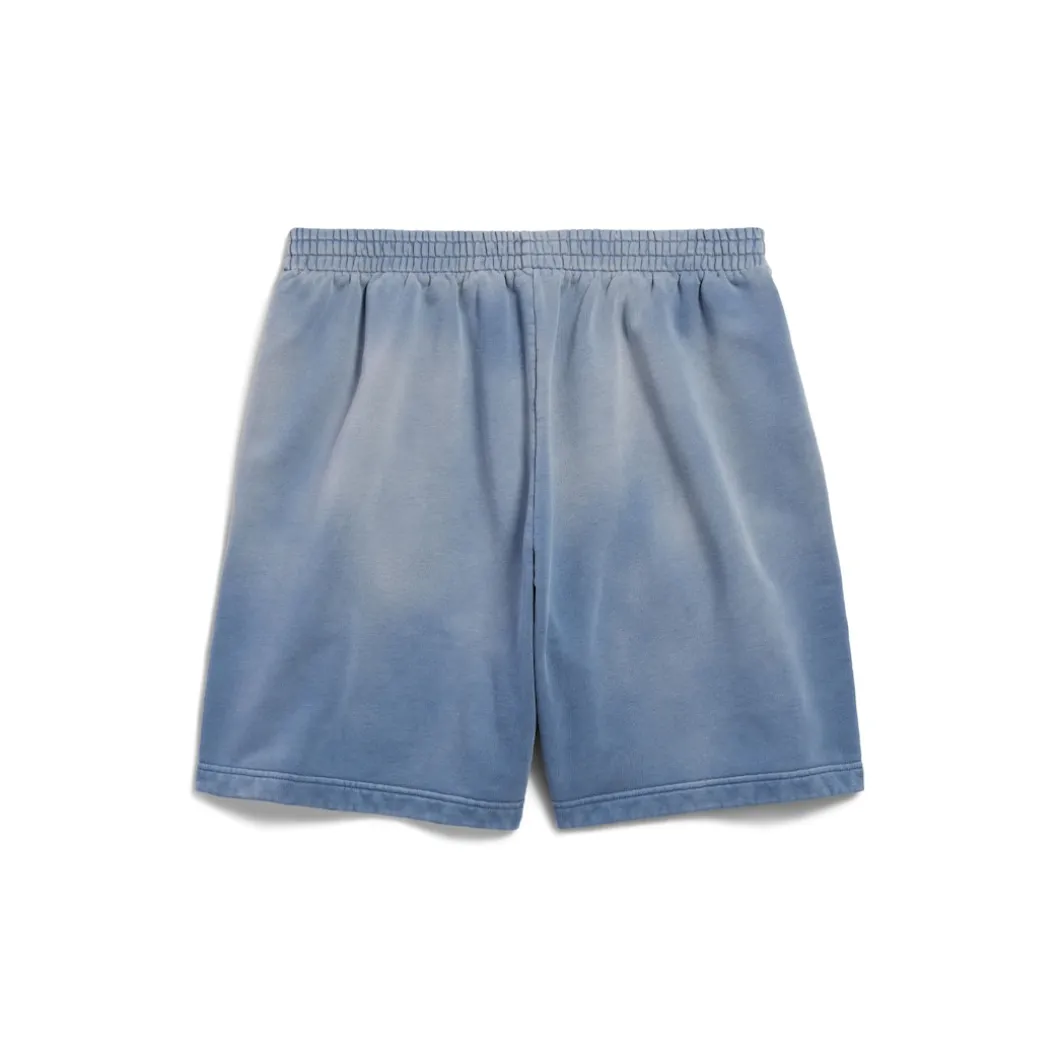 Men's Political Campaign Sweat Shorts in Faded Blue/white/red