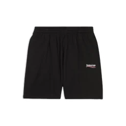 Men's Political Campaign Sweat Shorts in Black