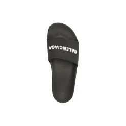 Men's Pool Slide Sandal in Black/white
