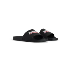 Men's Pool Slide Sandal in Black