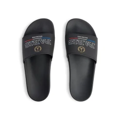 Men's Pool Slide Sandal in Black