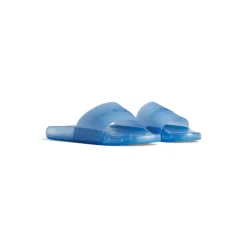 Men's Pool Transparent Slide Sandal  in Blue