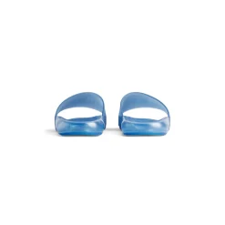 Men's Pool Transparent Slide Sandal in Blue