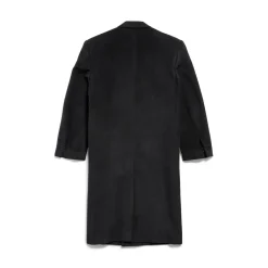 Men's Regular Fit Coat  in Black