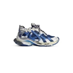 Men's Runner Gradient Sneaker  in Beige/navy/grey