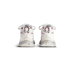 Men's Runner Gradient Sneaker in White/brown/blue/pink/grey