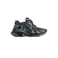 Men's Runner Sneaker in Dark Grey