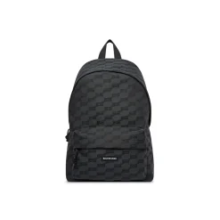 Men's Signature Medium Backpack Bb Monogram Jacquard Canvas in Black