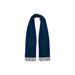 Men's Soccer Scarf in Blue/green