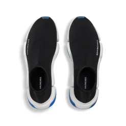 Men's Speed 2.0 Clear Sole Recycled Knit Sneaker in Black