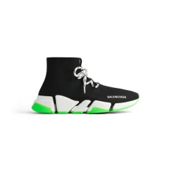 Men's Speed 2.0 Lace-up Recycled Knit Sneaker  in Black