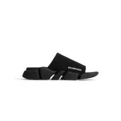 Men's Speed 2.0 Recycled Knit Slide Sandal in Black