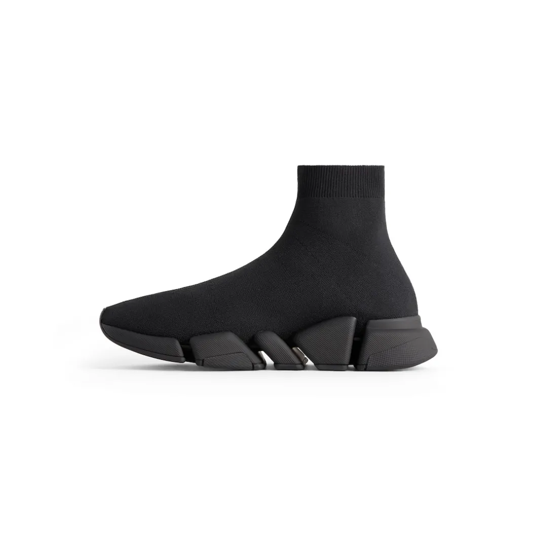 Men's Speed 2.0 Recycled Knit Sneaker in Black