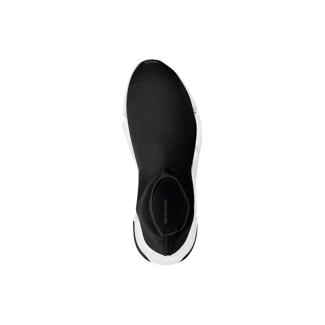Men's Speed 2.0 Recycled Knit Sneaker in Black/white
