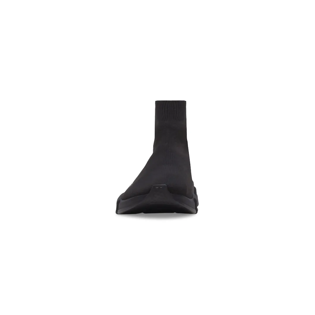 Men's Speed Recycled Knit Sneaker in Black