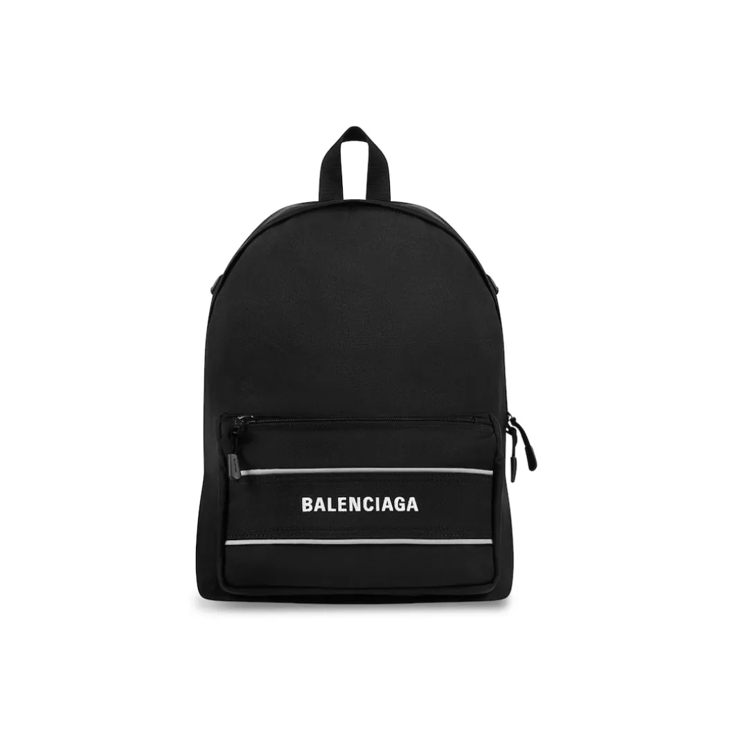 Men's Sport Crossbody Backpack in Black/white