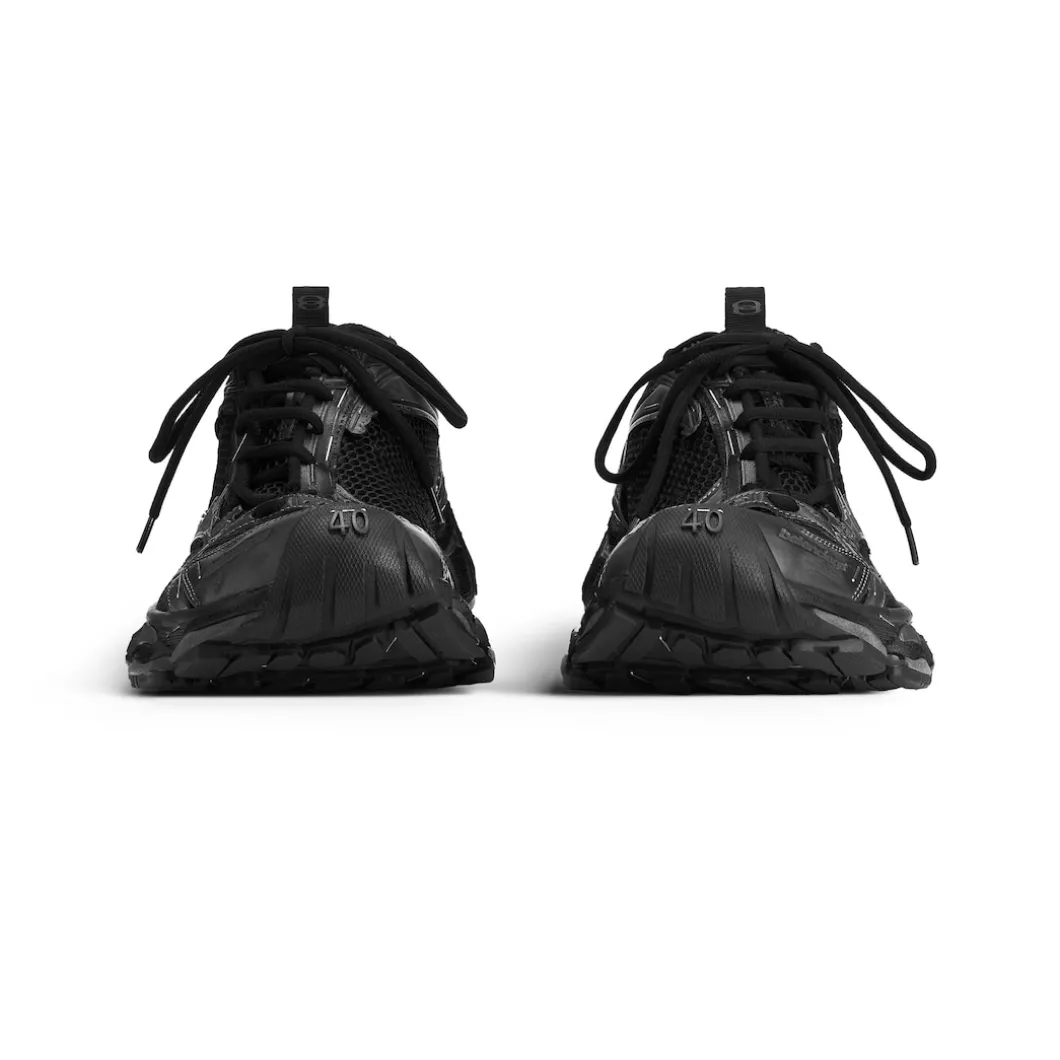 Men's Stapler Sneaker in Black