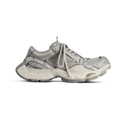 Men's Stapler Sneaker  in Beige/grey