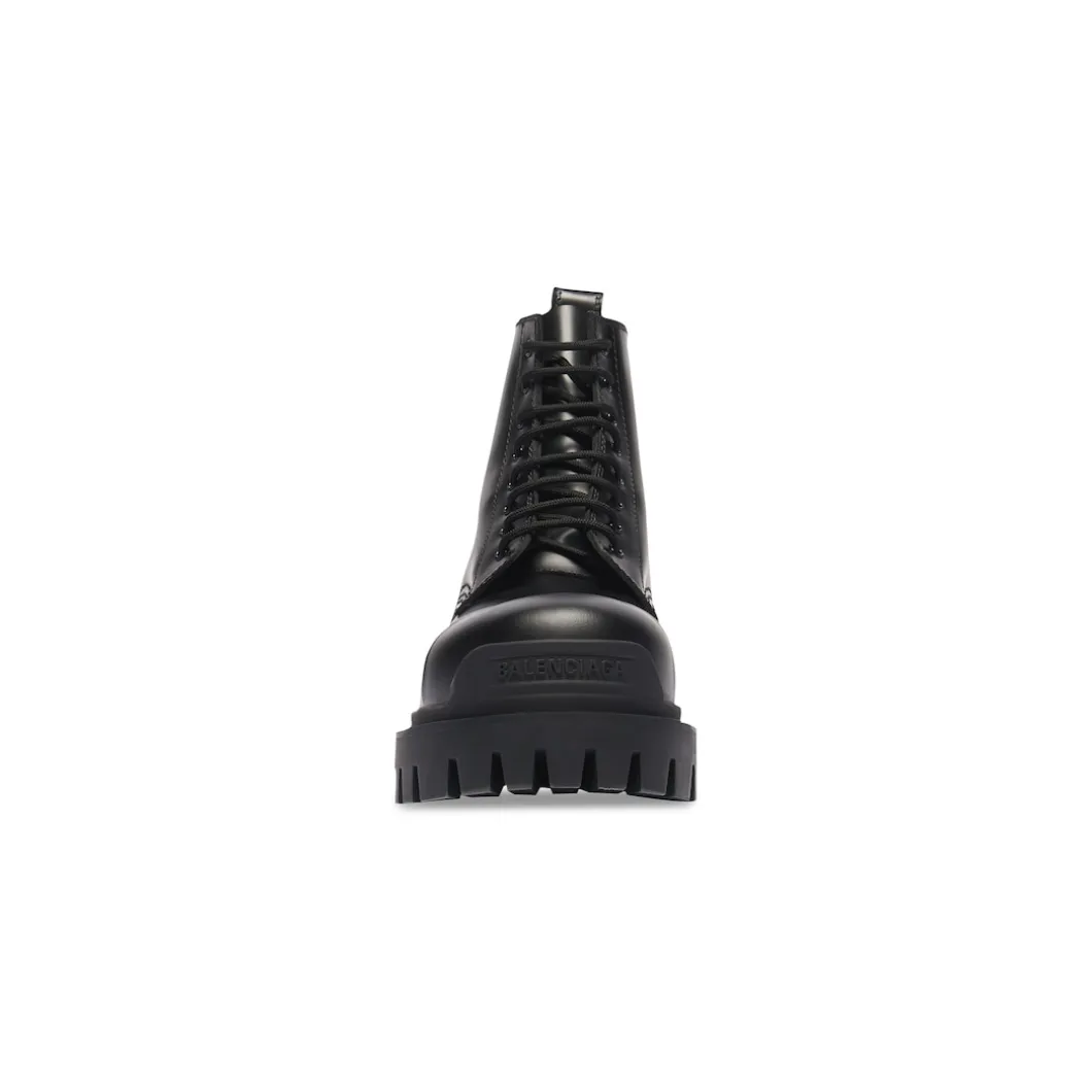 Men's Strike Lace-up Boot in Black