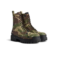 Men's Strike 20mm Boot Camo Print in Dark Green