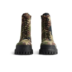 Men's Strike 20mm Boot Camo Print in Dark Green