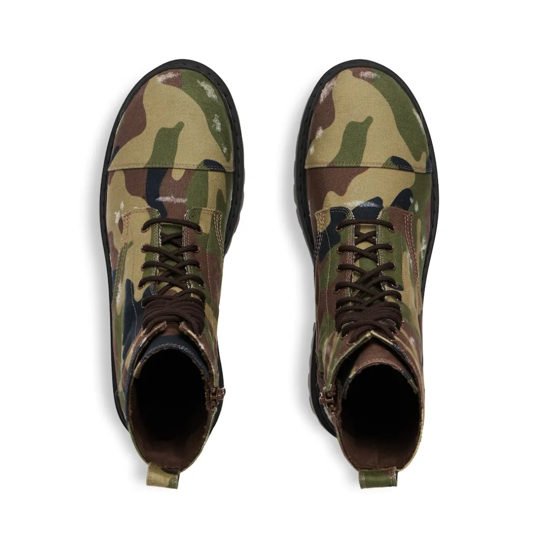 Men's Strike 20mm Boot Camo Print in Dark Green
