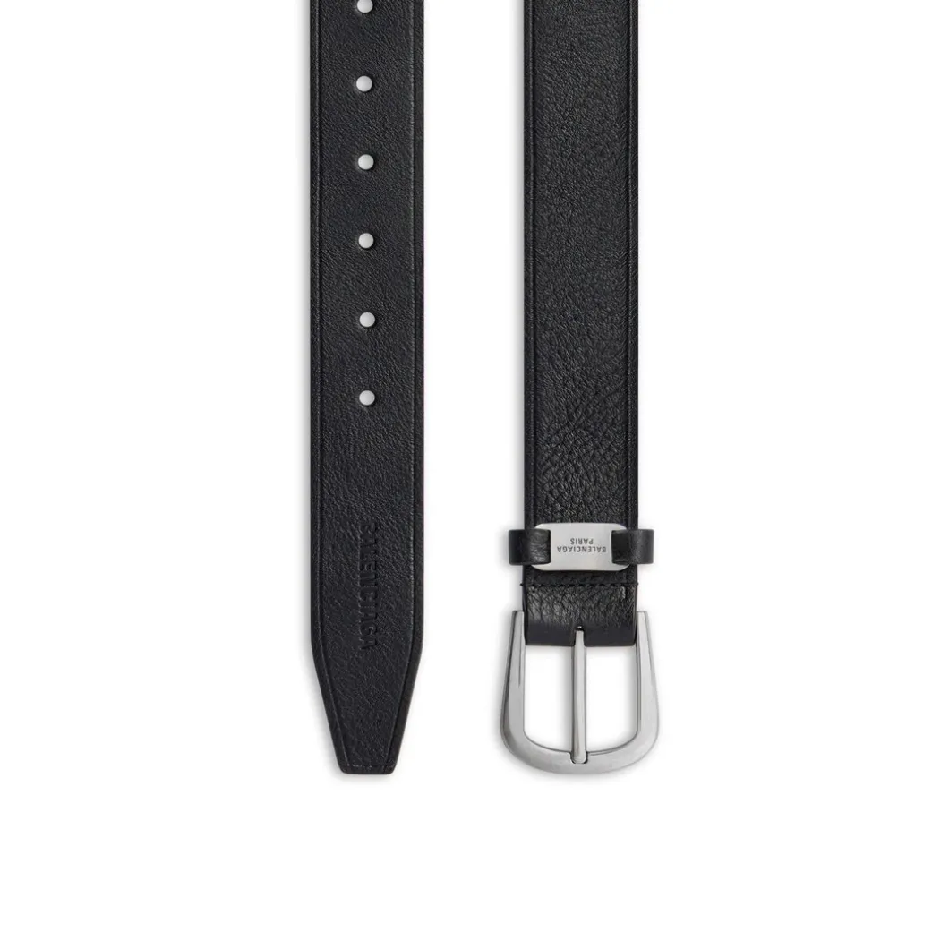 Men's Suit Belt in Black