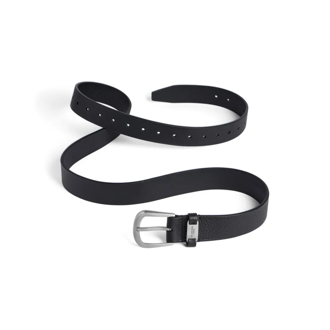 Men's Suit Belt in Black