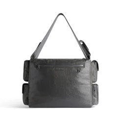 Men's Superbusy Large Sling Bag  in Dark Grey