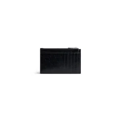 Men's Superbusy Long Coin And Card Holder  in Black