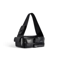 Men's Superbusy Small Sling Bag  in Black
