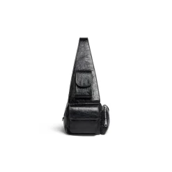 Men's Superbusy Small Sling Bag  in Black