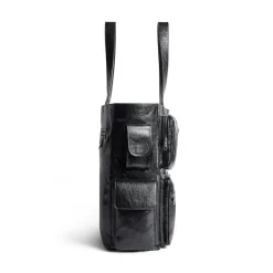 Men's Superbusy Tote Bag in Black