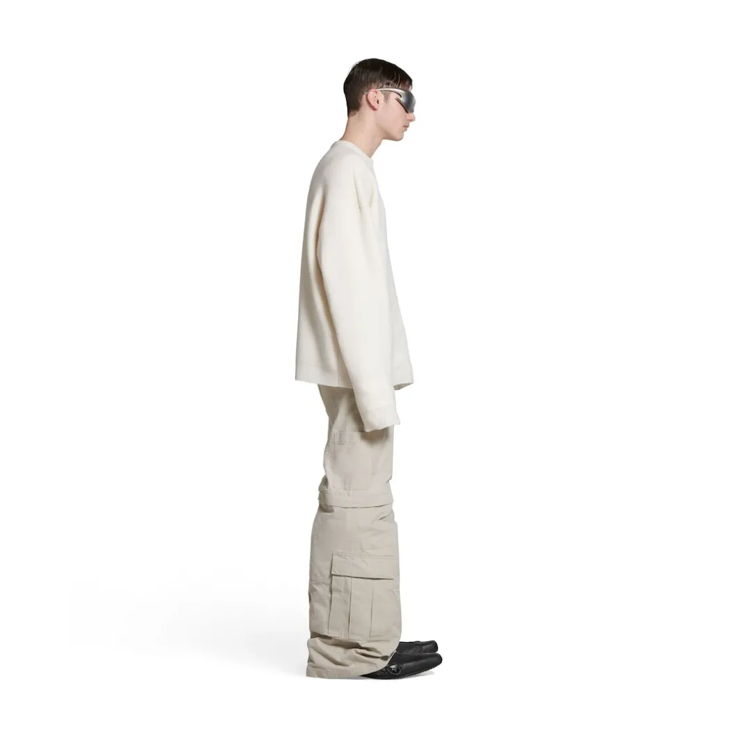 Men's Sweater in White