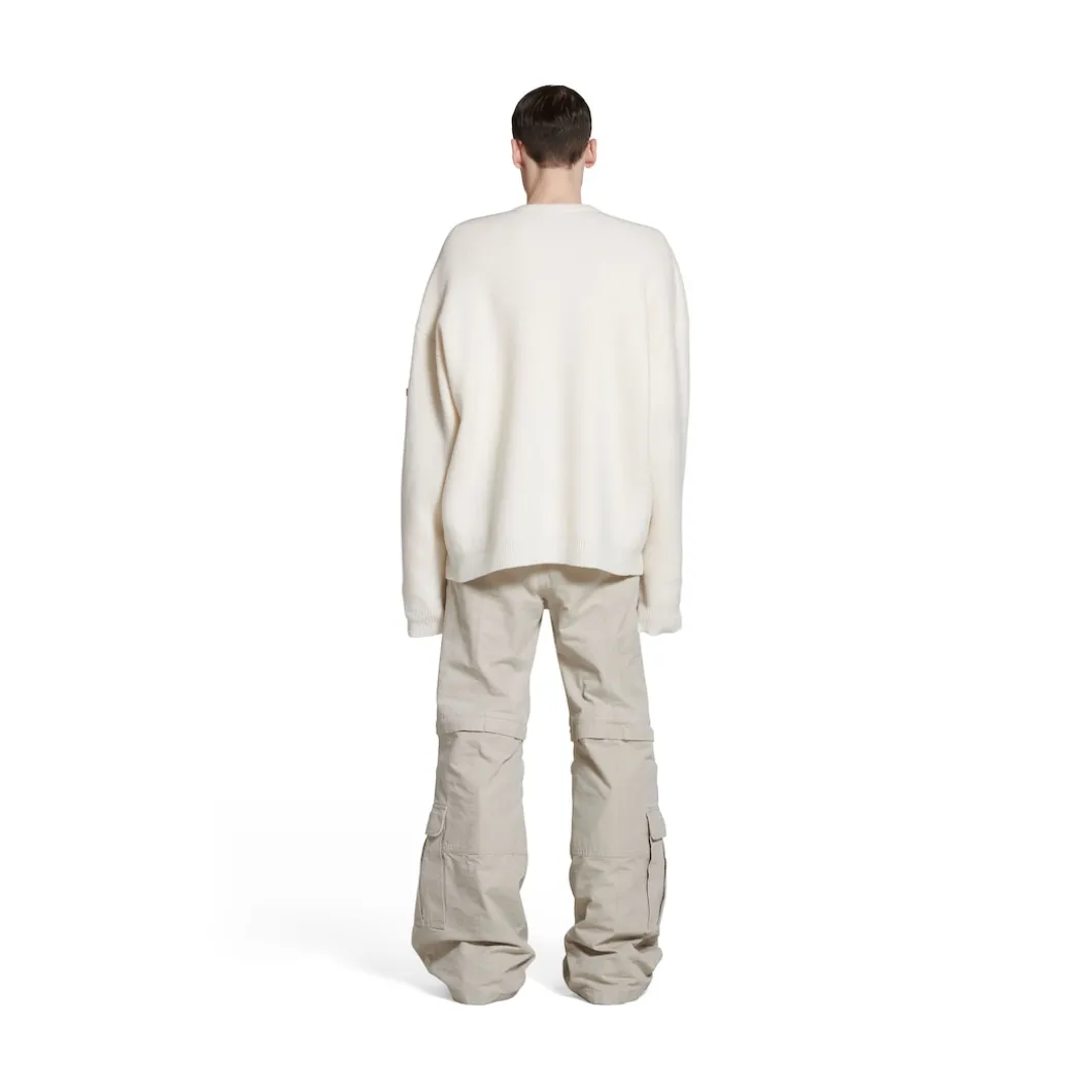 Men's Sweater in White