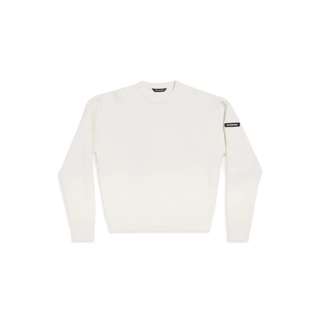 Men's Sweater in White