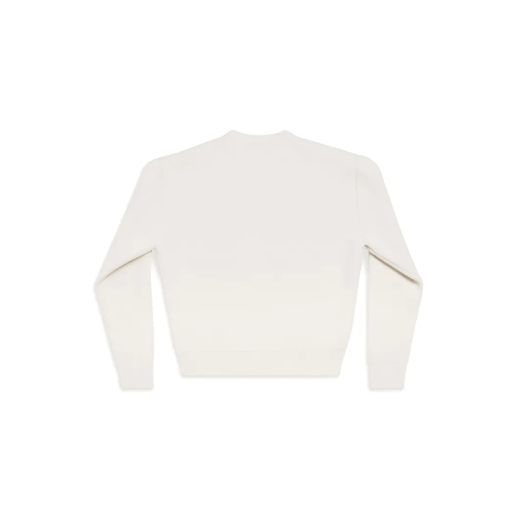 Men's Sweater in White