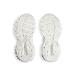 Men's Track Signature Sneaker in White/black
