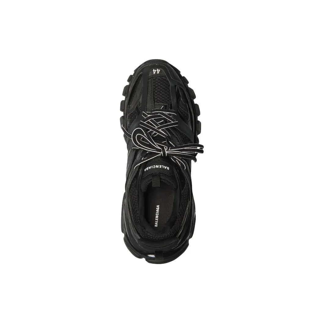 Men's Track Sneaker in Black