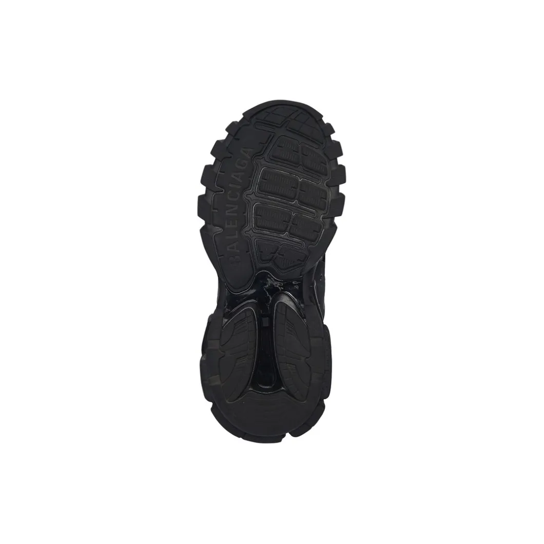 Men's Track Sneaker in Black
