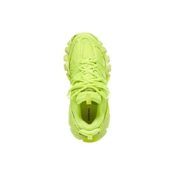 Men's Track Sneaker In Full Mesh in Fluo Yellow
