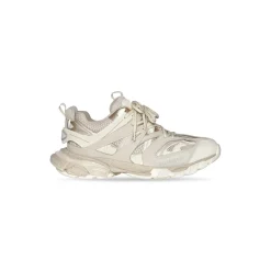 Men's Track Sneaker Recycled Sole in Beige