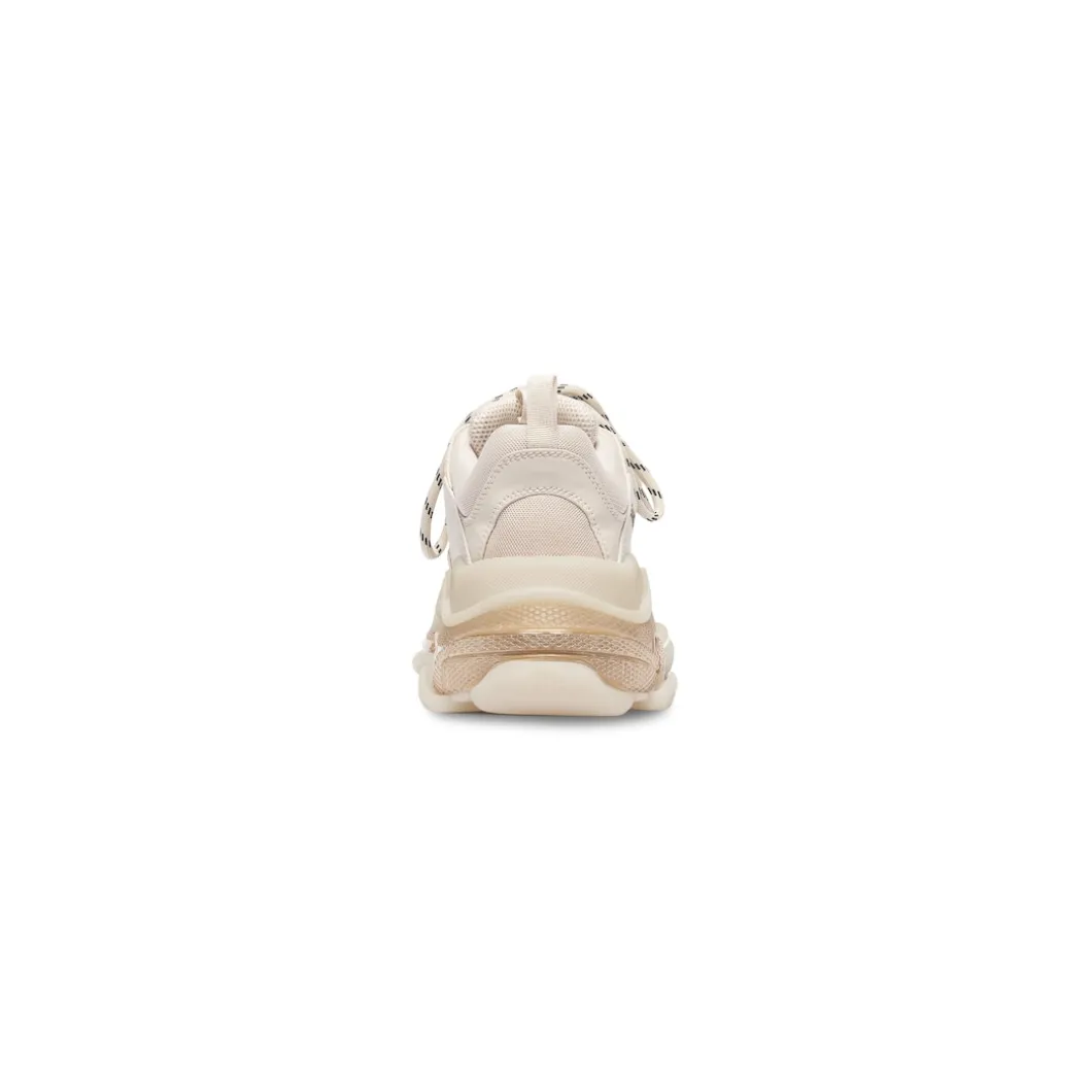 Men's Triple S Clear Sole Sneaker in White