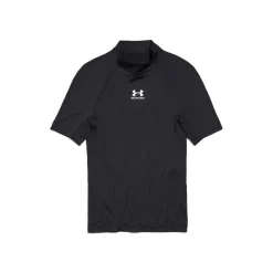 Men's Under Armour® Mock Neck T-shirt in Black
