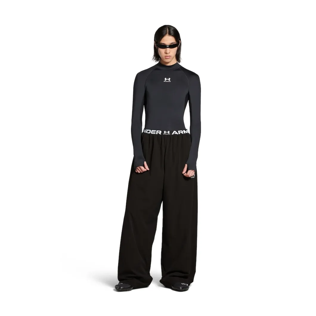 Men's Under Armour® Reversible Layered Tracksuit Pants in Black