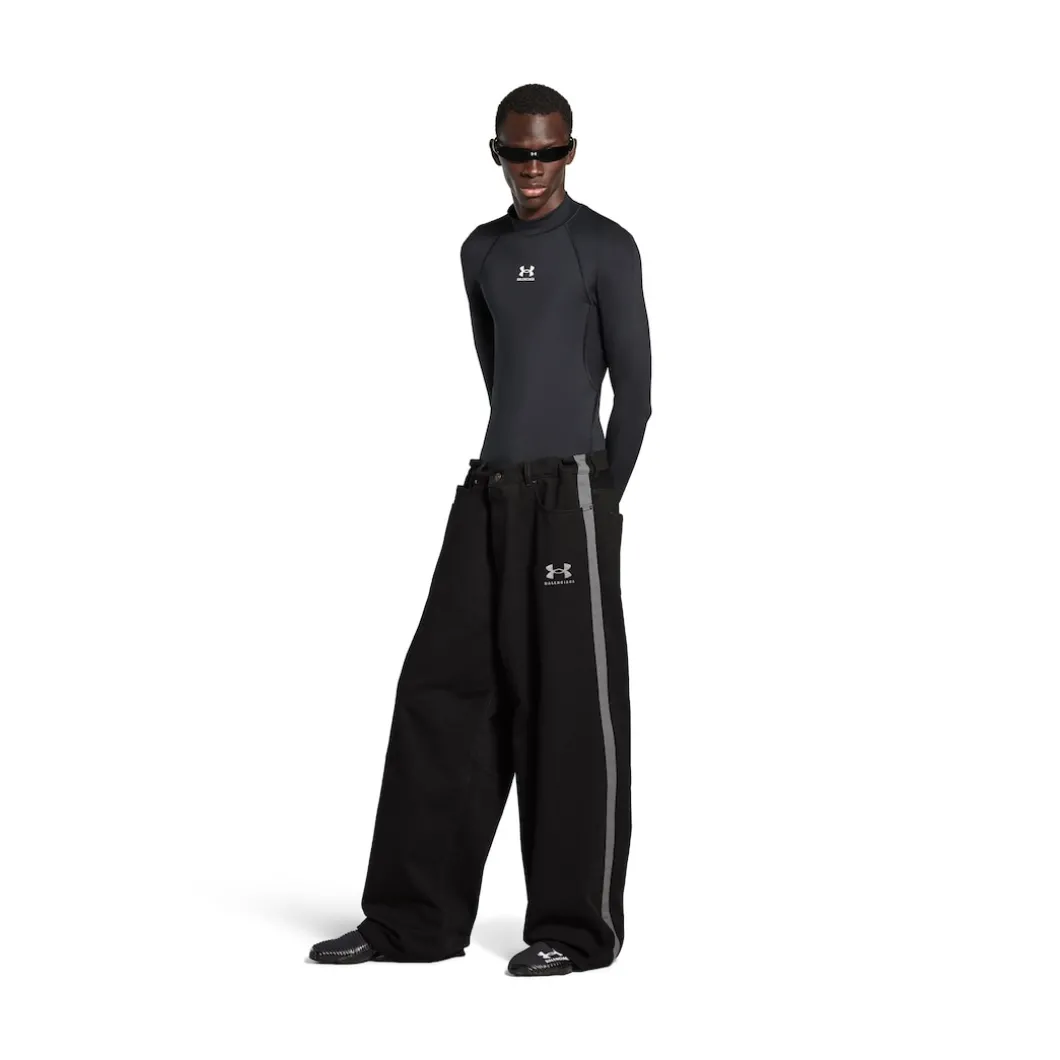Men's Under Armour® Tracksuit Denim Pants in Black