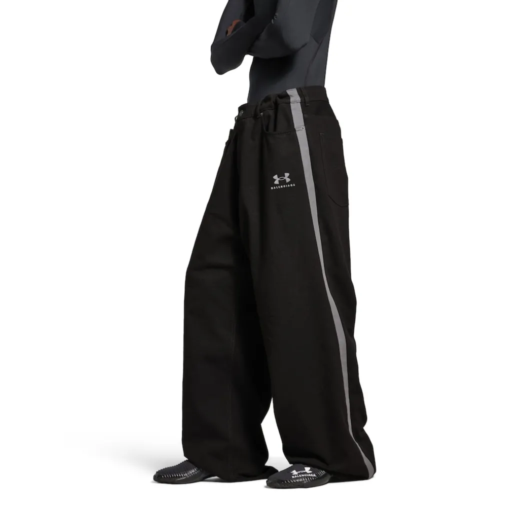 Men's Under Armour® Tracksuit Denim Pants in Black