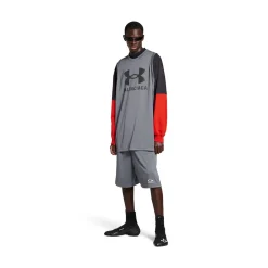 Men's Under Armour® Triple Layered T-shirt in Grey/black/red