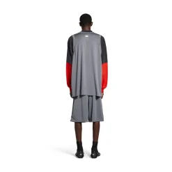 Men's Under Armour® Triple Layered T-shirt in Grey/black/red